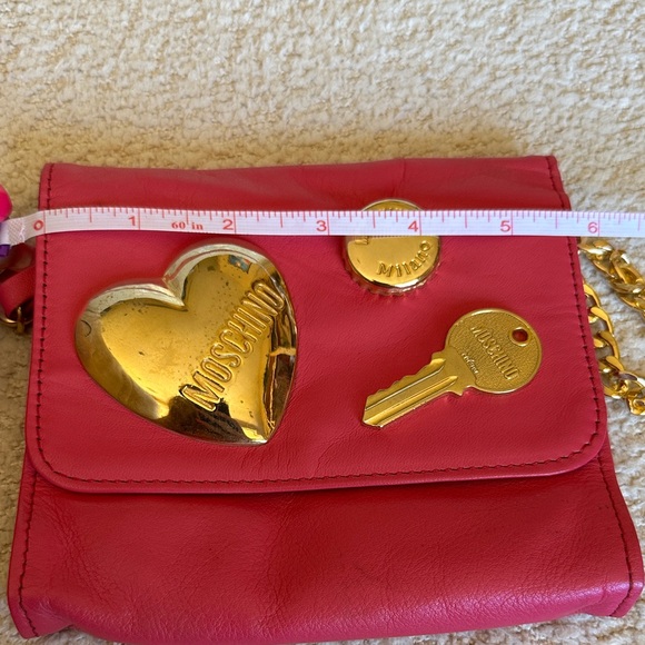 Moschino Pink Mini Bag with Gold Accents - Picture 8 of 9